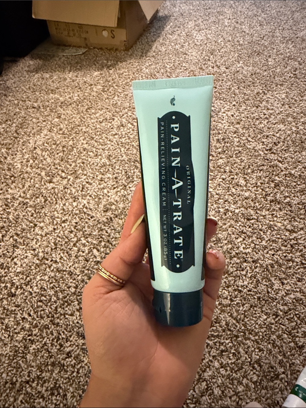 Pain-A-Trate Original Pain Relieving Cream — Mint Green